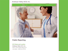 Tablet Screenshot of antelopevalleyaco.com